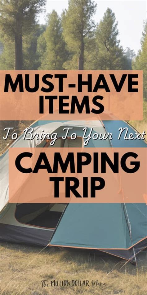 Must-Have Items for Your Next Camping Trip This Summer