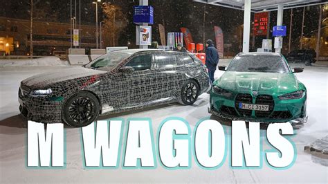 The Sneak Peek Of 2025 Bmws M5 And M3 Wagons Unleashed In A Winter