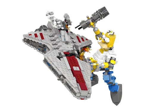 MIDI Scale Invisible Hand And Venator LEGO Star Wars Eurobricks Forums