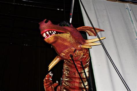 Dragon Backstage At Shrek The Musical Take 2 I Have A Pi Flickr