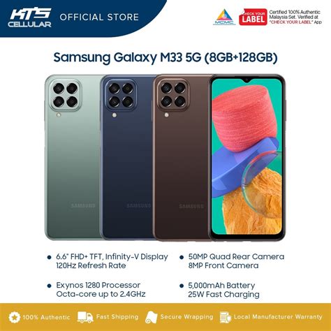 Samsung Galaxy M33 5g Price In Malaysia And Specs Rm1399 Technave