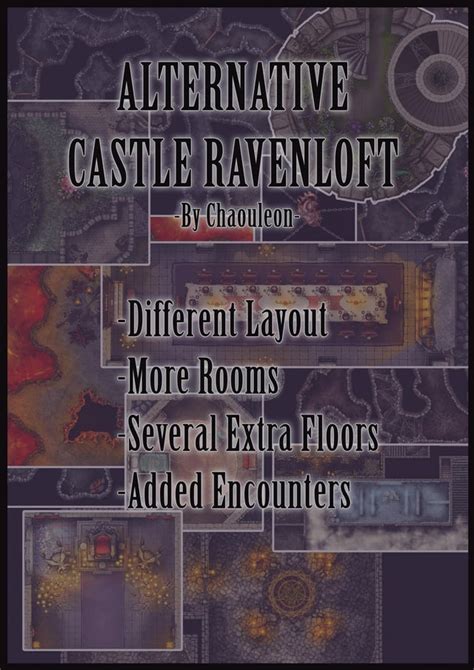 [art] Curse of Strahd: Alternative Castle Ravenloft : r/DnD