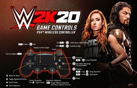 Wwe 2k20 Besturing Voor Ps4 En Xbox One