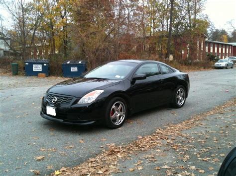 2008 Nissan altima coupe black rims