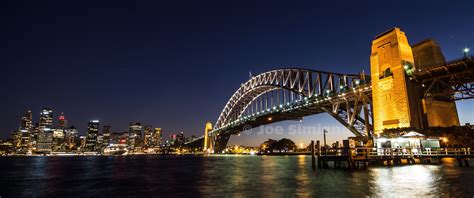 Sydney Harbour Bridge At Night