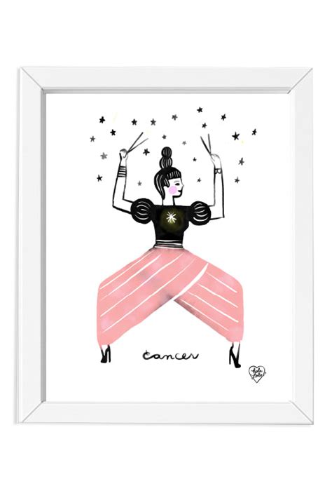 Cancer Zodiac Sign Art Print – Holalola Wholesale