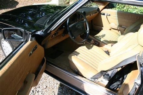 1988 560sl Black With Tan Interior 2 Seater Convertible With Original