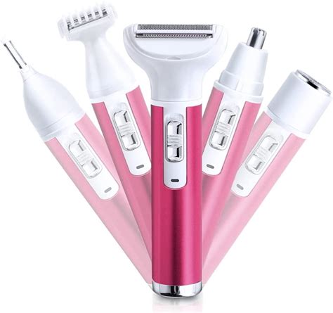 Zouyue 5 In 1 Electric Shaver For Women Wet And Dry Cordless