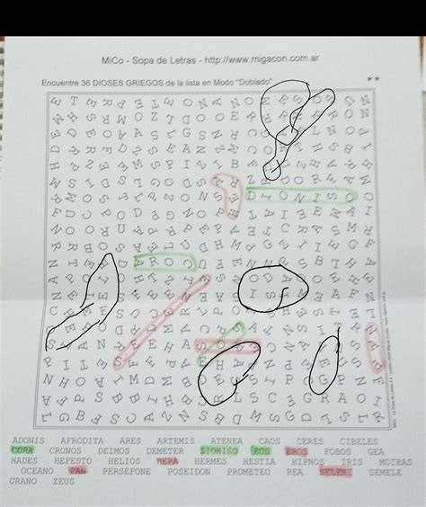 Me Pueden Ayudar A Contestar Est Sopa De Letras En Modo Doblado Doy