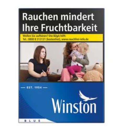 Alles F R Den Raucher Winston Blue