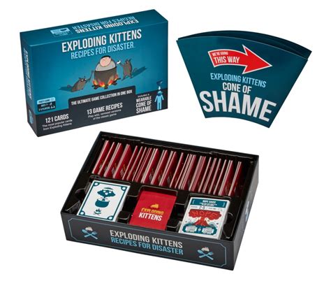 Exploding Kittens Recipes For Disaster Toy Sense