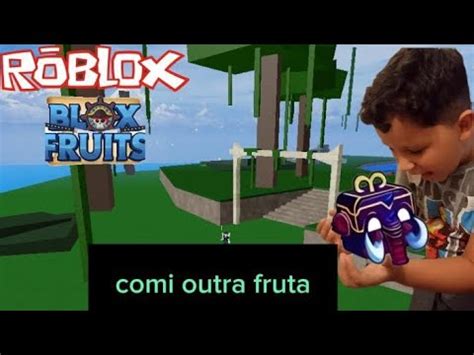 Comi Uma Nova Fruta No Blox Fruits YouTube