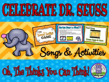 DR. SEUSS: Songs & Activities for Music Class by Melody Room | TpT