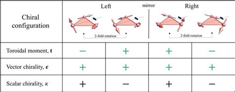 Toroidal Moment And Magnetic Chirality Of Spin Vortex Configurations