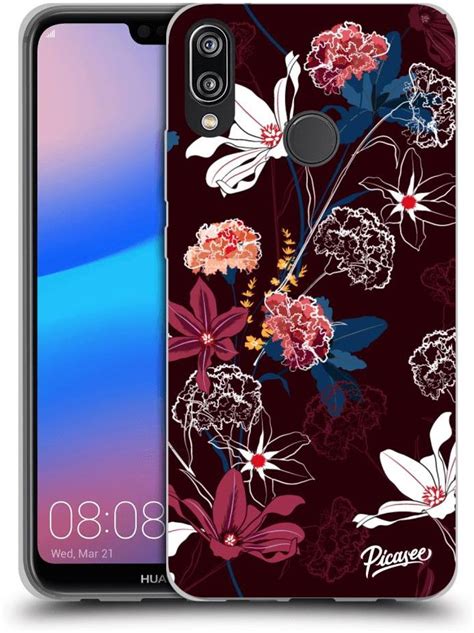 Picasee Silikonowe Prze Roczyste Etui Na Huawei P Lite Dark Meadow