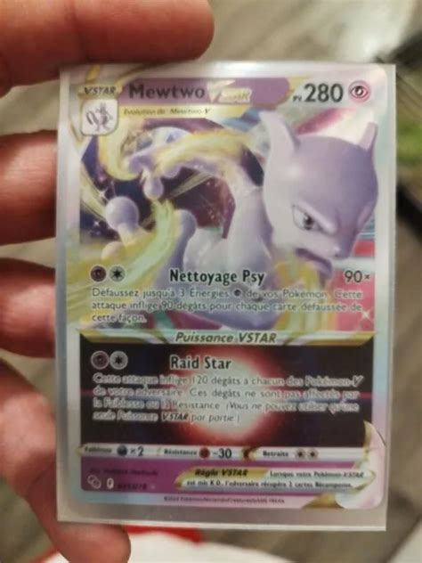 CARTE POKÉMON MEWTWO Vstar 031 078 EB10 5 Pokémon Go FR EUR 1 00