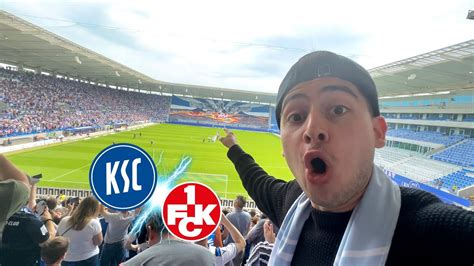 FANMARSCH CHOREO PYROS DERBY KARLSRUHER SC Vs FC KAISERSLAUTERN