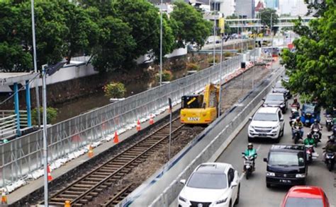 Rel Trem Peninggalan Zaman Belanda Ditemukan Di Proyek Mrt Fase A