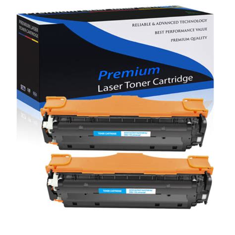 2pk Cf381a Cyan Toner Cartridge 312a Fits For Hp Color Laserjet Pro M476nw Dn Dw Ebay