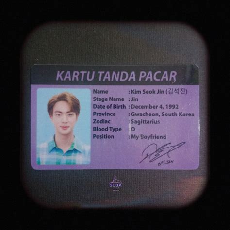 Jual KTP BTS ID Sertifikat ARMY Shopee Indonesia