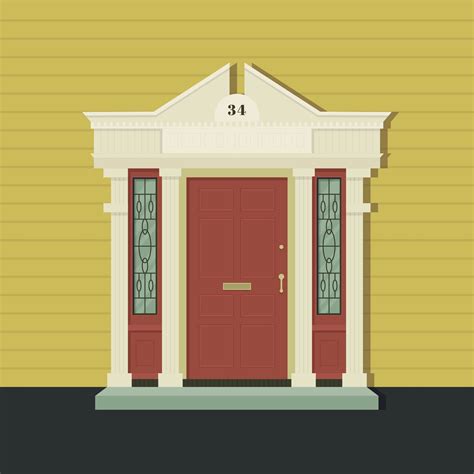 Door Vector 365077 Vector Art at Vecteezy