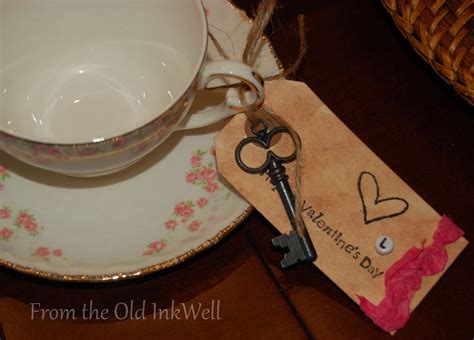 From The Old InkWell Pink Buds And Pussy Willow