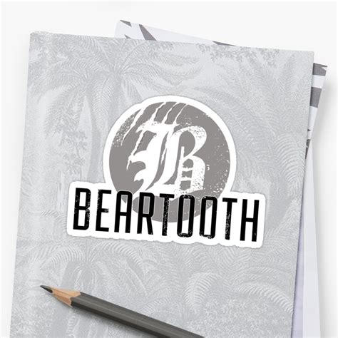 "Beartooth Logo" Sticker by PurpleMare | Redbubble