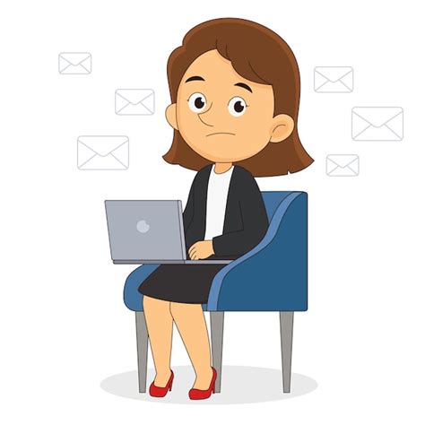 Premium Vector Busy Businesswoman Unfinished Work Business Concept