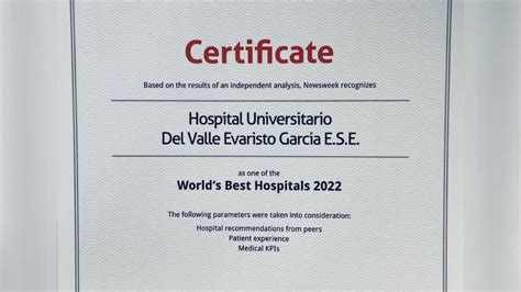 El Hospital De Cali Que Fue Reconocido Como Uno De Los Mejores Centros