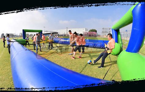 Cancha De Futbol Inflable Futbolito Humano Renta De Inflables Cdmx