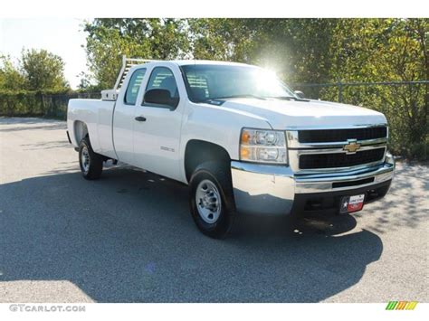 2009 Summit White Chevrolet Silverado 2500hd Work Truck Regular Cab 37321664 Photo 1