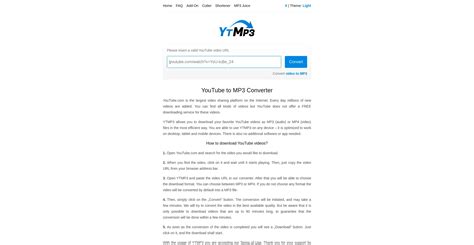 Ytmp3 nu Site suspeito Comentários YTMP3 Relatório de Verificação