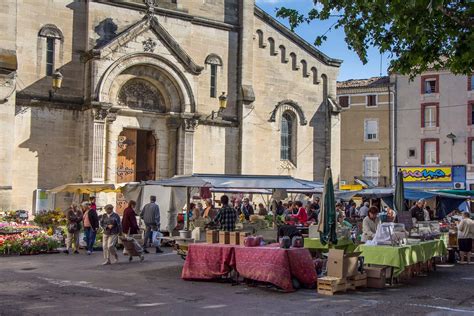 St Ambroix Tuesday Market Gard Southern France Wide Angle Adventure