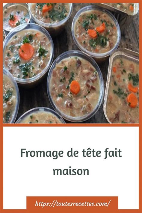 Fromage De T Te Fait Maison Toutes Recettes