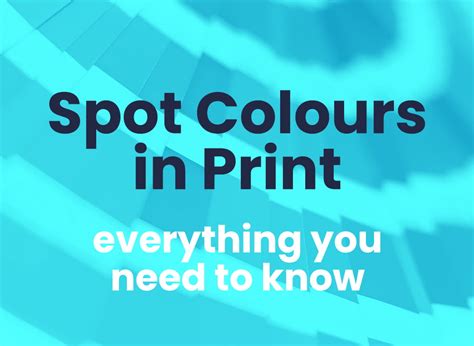 Spot Colour and Pantone Printing Methods - Design & Print | Far'n'Beyond