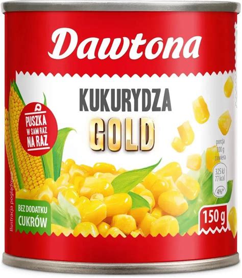 Dawtona Kukurydza GOLD 150g Ceny I Opinie Ceneo Pl