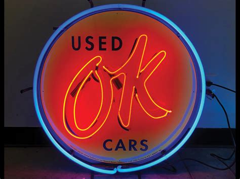 OK Used Cars Neon Sign Auburn Fall 2018 RM Sotheby S