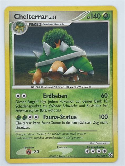 Chelterrar 30 100 Rare Pokémon Majestic Dawn Kaufen auf Ricardo