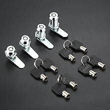 Hicello Cylinder Tubular Cam Lock Mm X Mm Barrel Degree Keys