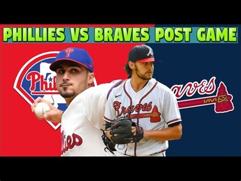 Phillies Vs Braves Post Game Show I Alec Bohmer Comes Up Clutch Youtube