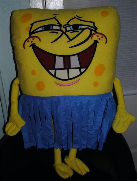 Spongebob Squarepants Giant Jumbo 3 Foot Hawaiian Luau Hula Skirt Plush