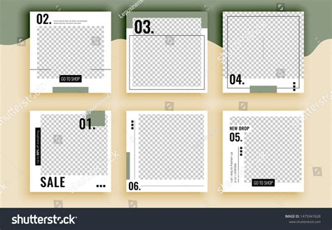 Set Sale Banner Template Design Vector Stock Vector (Royalty Free ...