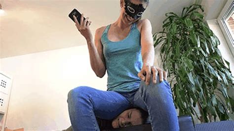 Slave Girl S Head Under My Ass Small Version Madame Marissa Clips Sale