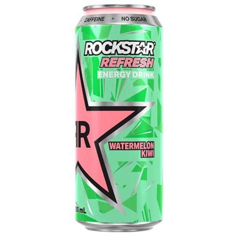 ROCKSTAR ENERGY REFRESH WATERMELON KIWI 500ml beställ ROCKSTAR ENERGY