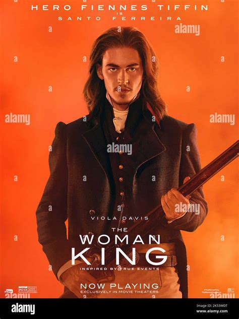 The Woman King Us Character Poster Hero Fiennes Tiffin 2022