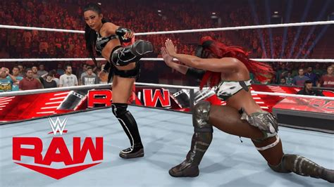 WWE 2K23 RAW MITB QUALIFYNG MATCH XIA LI VS EMBER MOON YouTube