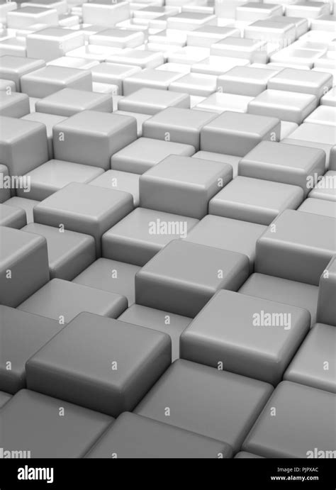 Background With Cubes Stock Photo Alamy