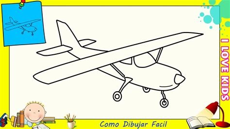 Dibujos De Avions Faciles Paso A Paso Para Ni Os Como Dibujar Un