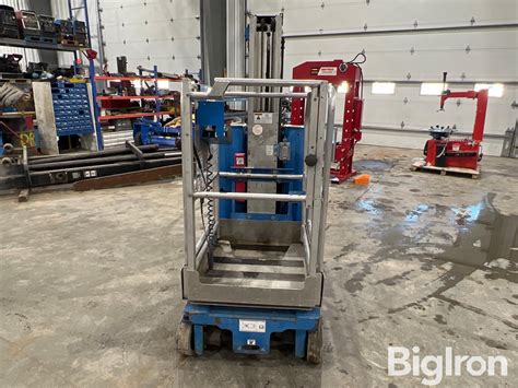 Genie Gr Vertical Manlift Bigiron Auctions