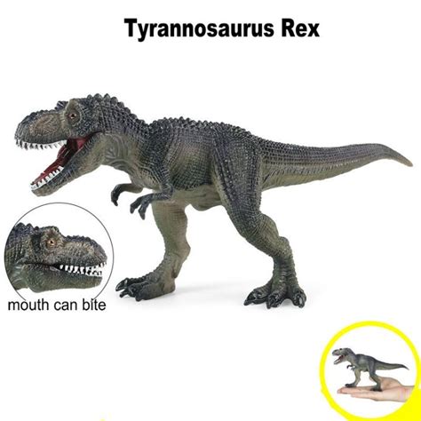 Lifelike 24cm Tyrannosaurus Rex Action Figure Jurassic World Large T